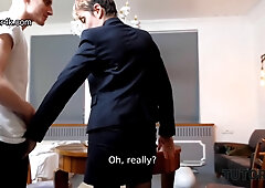 Janine Hard And Martin Spell - Guy Fucks Intelligent Mature Tutor In All Positions She Likes