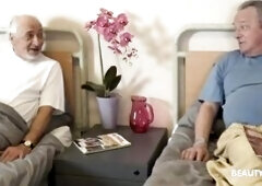 BeautyAndTheSenior .com movie! Nana Garnet is a nice-looking nurse who knows how to treat her patients. Have a fun the full 4K Movie at BeautyAndTheSe