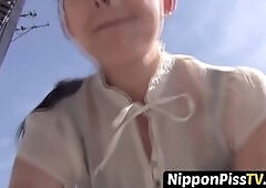 It is unimaginable that our covert camera could have picked up such filth! Commonplace Japanese ladies urinating outdoors!