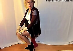 skirt so short it barely counts