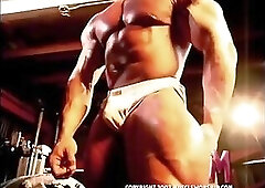 Rich Butler Flexing and Posing Striptease 1