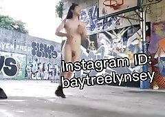 Tgirl bare basketball