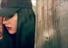 Well endowed tattooed hunk fucks Spanish hottie Kiihara Strong