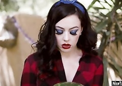 Big ass MILF Whitney Wright fucked in traditional group sex by a group of perverted big cock friends Perverted babe experienced more than one cock and