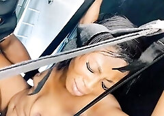 Bang her hard trio hardcore on the sex swing