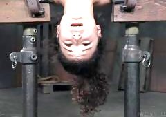 Frightened Lady Gets Restrained And Aroused