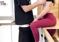 Screwed my girlfriend in the kitchen