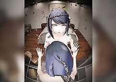 Yelan x Futanari Raiden Shogun Doggy