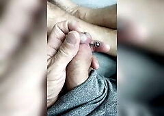 Recent Prince Albert piercing!