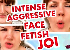 Intense Face Fetish JOI