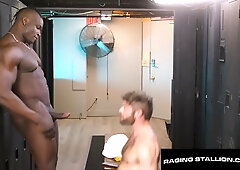 Thick Pubes, Thicker Dicks - Harrison And Matts Bareback Locker Room Grind - Harrison Feels