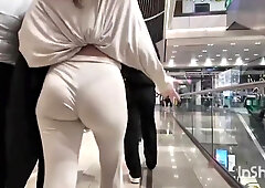 Uk candid chick with fat friend