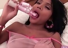 Postop Ladyboy Mo Fucked Bareback