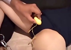 Japanese women tied in rope and messed with
