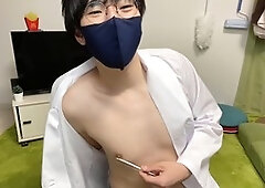 Selfie masturbation, big nipples, nipple play