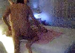 Homemade anal drilling on a bed