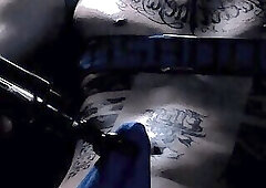 Deep Blue Part 1: First Time Using Huge G-Spot Vibrator