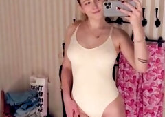 Hawt eighteen year old Cute Gal Underware Changing Trying On Hot Underware