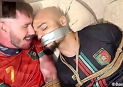Several brazilian guys bound and gagged from Bondageman now available here in XVideos. Enjoy