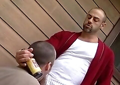 Salesman acquires A Facial Cumshot