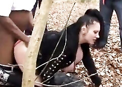 See British Skank Kirie Goes Dogging on now! - Public, Facials, Blowjobs Porn