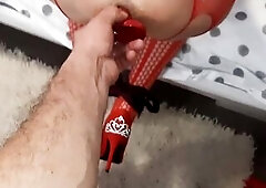 Valentin day POV SADOMASOCHISM anal fisting hardcore spunk fountain squirt large bazookas anal plug fisting satin piercing Mother I'd Like To Fuc