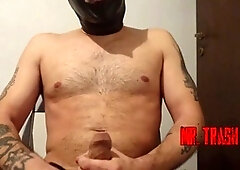Jizm, dom daddy, smoking masturbation