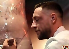 FleshPotFilms Naughty Cooking Show And A Kink Twists With Barney And Blake James