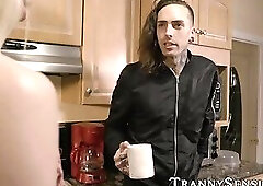 Tender tbabe cum sprayed after rough anal lovemaking