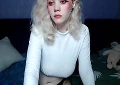 Latvian Marcy Shows Off Her Big Saggy Boobs