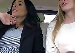 Shemale Porn Video Dominating T-Girls Pick Up And Fuck Cis BDSM Lover