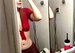 Piss compilation - sissy, chastity belt, locked, public pee
