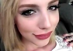 Shemale small tits Fucked And Facial