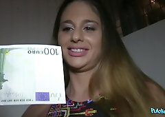 Gorgeous busty babe impassioned sex movie