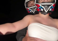 I Picked Up A Didi Customer Without A Bra And He Made Me Cum On My Panties Again