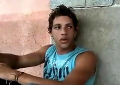 Latin Twink Strokes for Cash