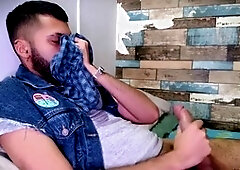 I ejaculate on my lingerie, wear them to university, and then cum on them again