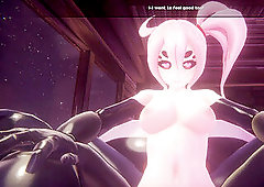 Kink, spider woman, climax