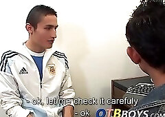 Junior is rock hard and ready to anal fuck his lusty friend