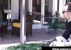 Hirsute haired blond Realtor Krissy Lynn, gets a load of cum from French screw taskmaster Alex Legend, who slams her hawt cunt in his recent abode! Fu