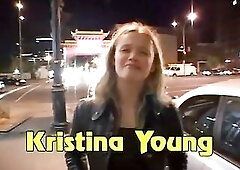 Cute Russian chick gets a threesome