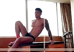 Chinese model blowjob