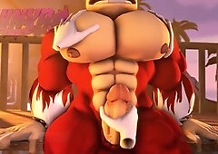 Animation gay, huge monster cock, furry animation
