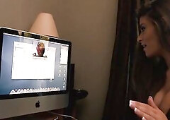 Cindy Behr And Madelyn Marie Order Up A Large Rod For A Sexy Three-some