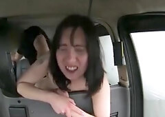 Amateur Passenger Nailed By Fake Driver In The Backseat