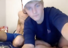 Incredible male in amazing blonde, amateur homo sex movie