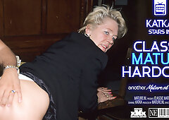 Mature Katka Is Having Classic Mature Sex With A Young Guy