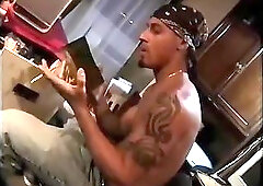 Black Dude Pleasing Himself