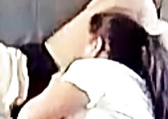 Ring camera hand job with a oral finish