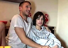 versatile couple fuck each other (blonde+brunette)